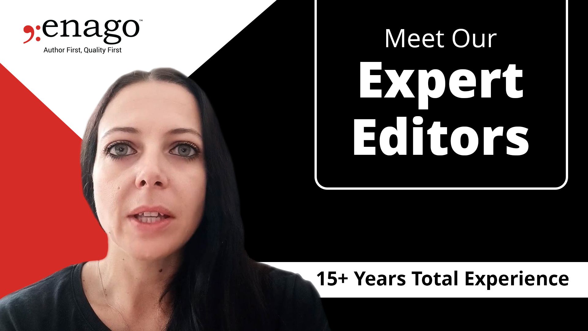 Enago expert editor 