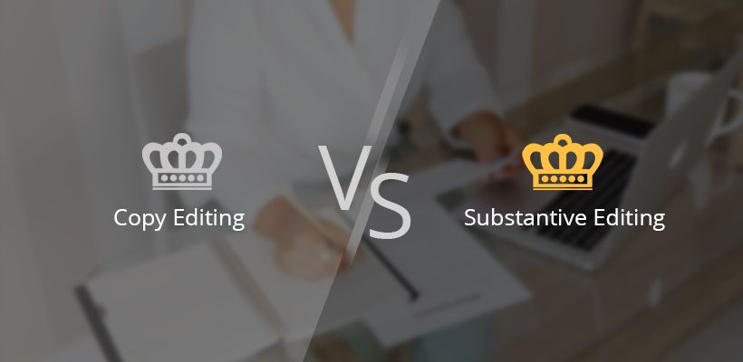 Copy Editing vs. Substantive Editing